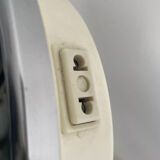 Vintage chrome Brot mirror, magnifying and illuminating, on adjustable stand, France 1960