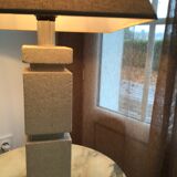 Vintage stone lamp