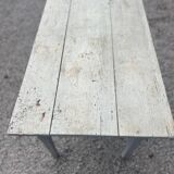 White farmhouse table, 1930-1940