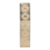Vintage orange Turkish hand-knotted runner 81x356