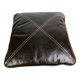 Coussin vintage en cuir