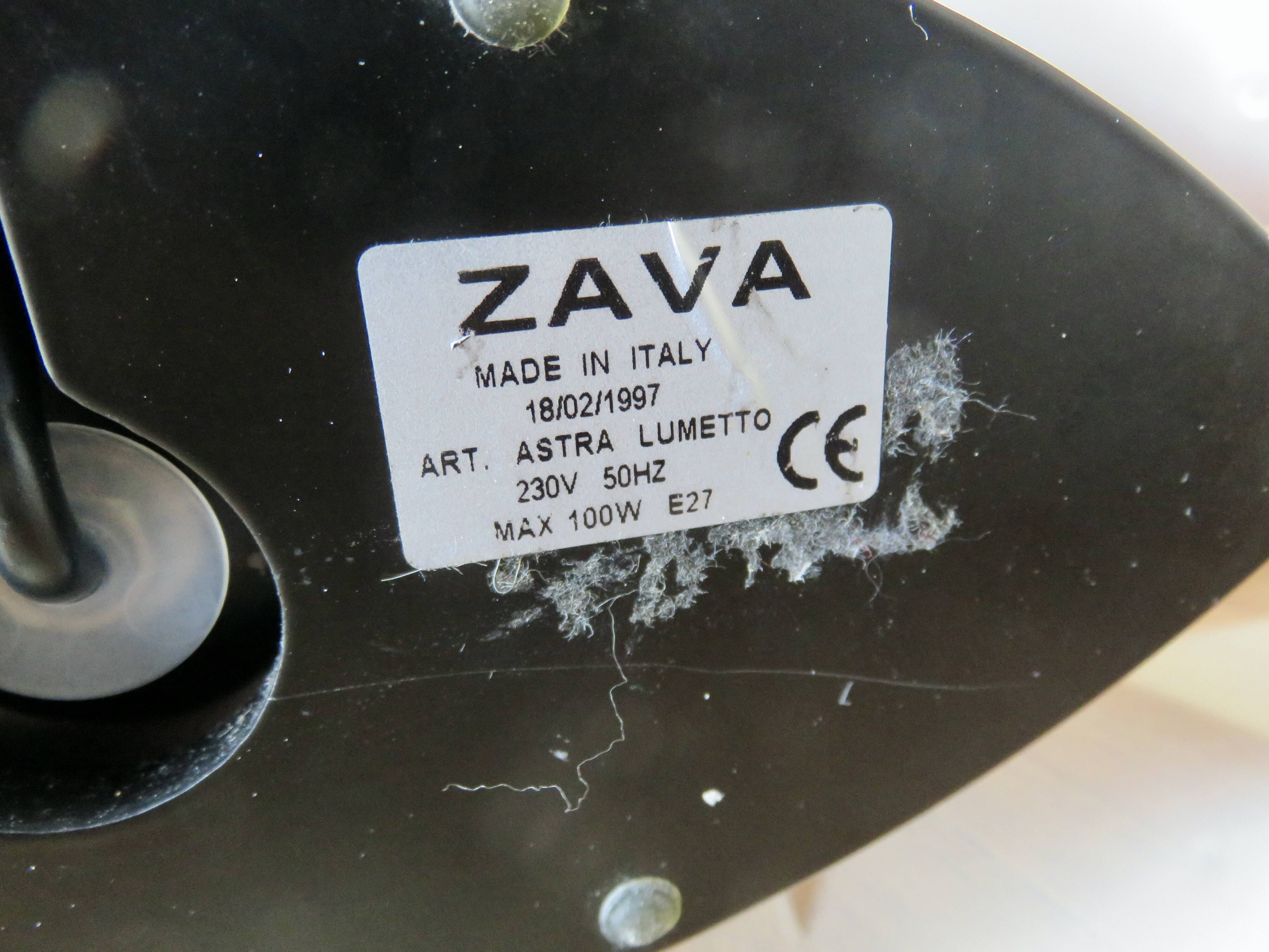 Zava lamp by franco zavarise, italy, 1997