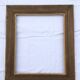 1950s frame in gilded wood aged effect and fabric