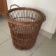 Rattan paper basket