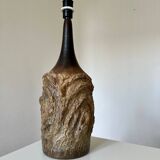 Table lamp by Judi Kunst, denmark, brutalist studio ceramic, 1960s