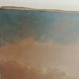 Oil on marine canvas signed Le Tallec