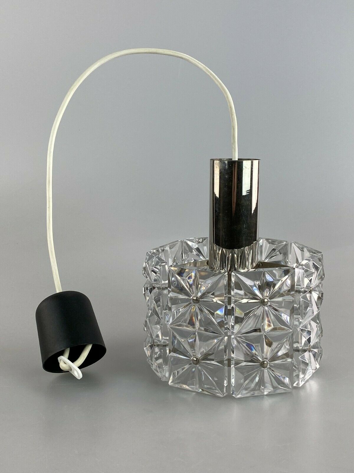 60s 70s ceiling lamp glass lamp light Kinkeldey Space Age 60s 70s