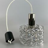 60s 70s ceiling lamp glass lamp light Kinkeldey Space Age 60s 70s