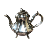 Théière en métal argenté