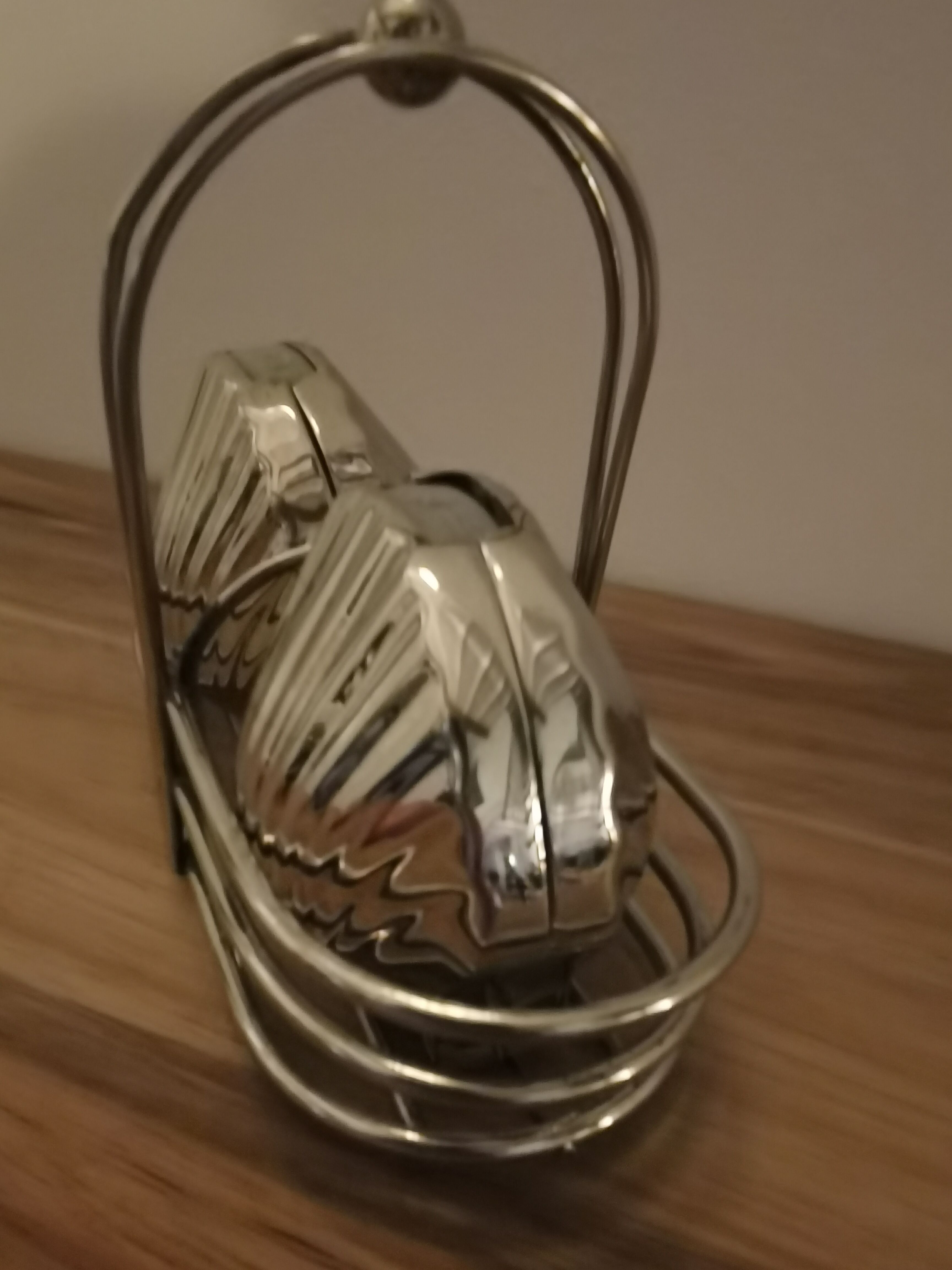 Salière et poivrière coquillage