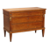 Commode Empire ancienne en noyer avec détails dorés, XIXe siècle