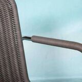 Vintage Tecta B20 armchair, minimalist tubular chair.