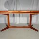 Scandinavian expandable table in Laurits M Larsen teak