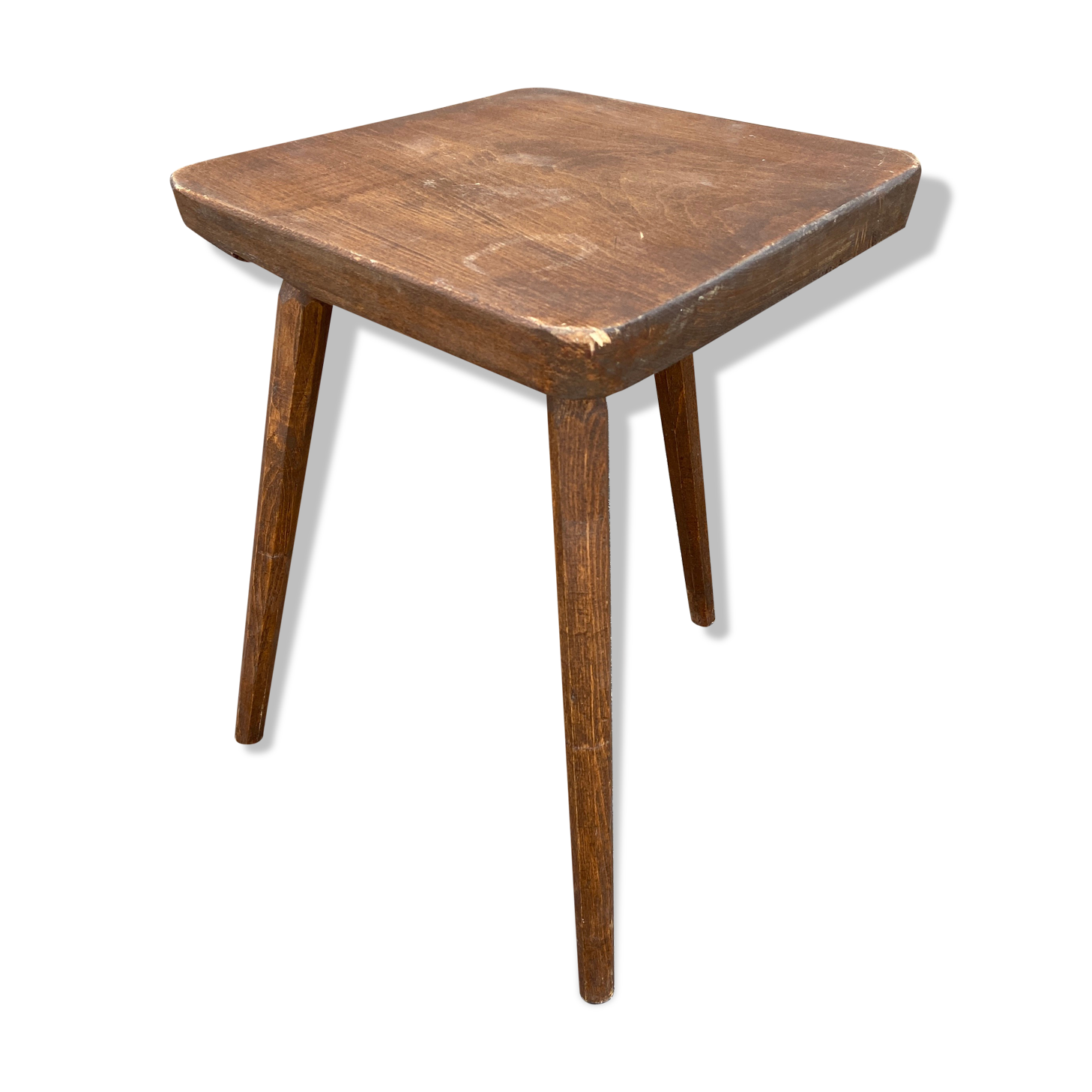 Stool farm fir wood tripod vintage