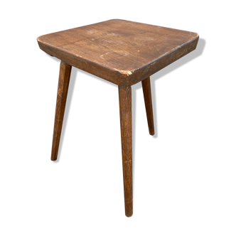 Stool farm fir wood tripod vintage