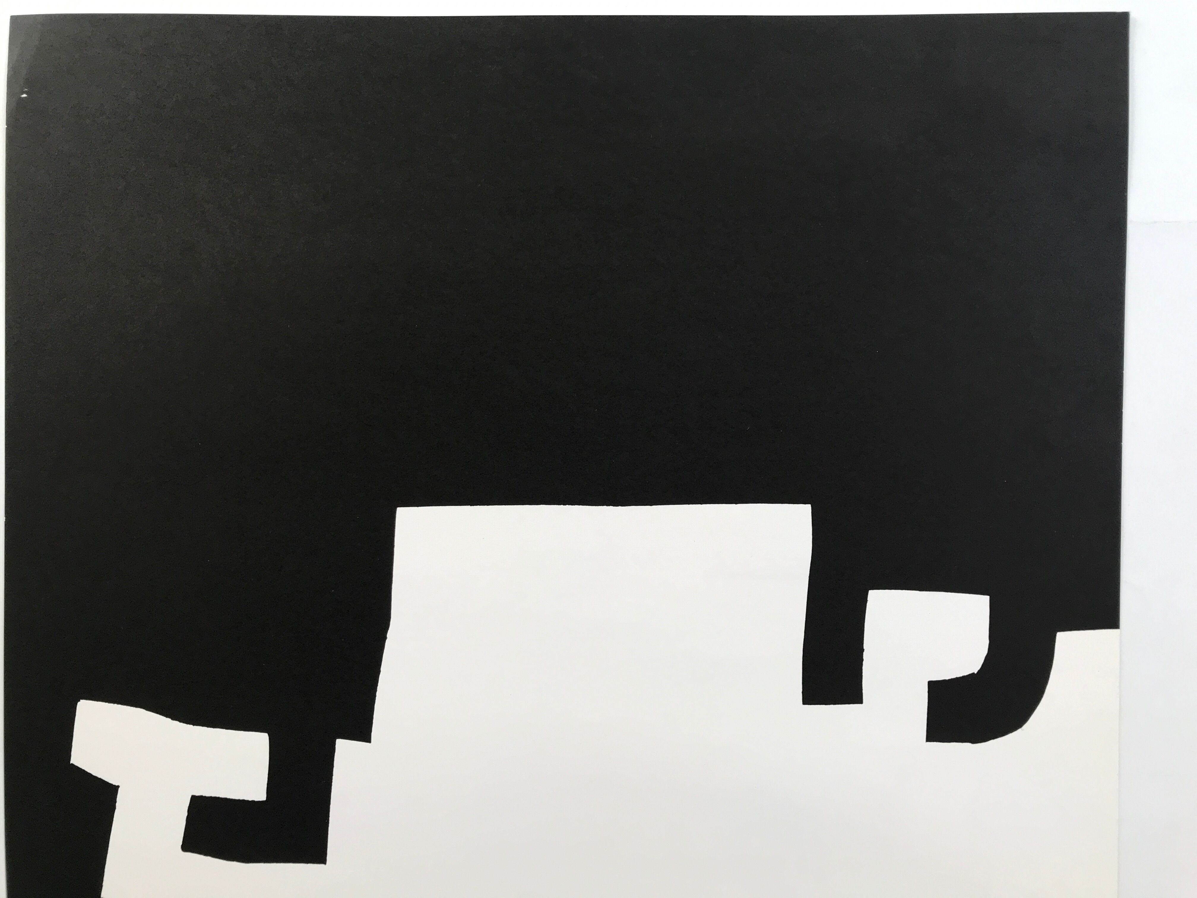 Original exhibition poster by Eduardo Chilidda, Galerie Maeght, 1973.