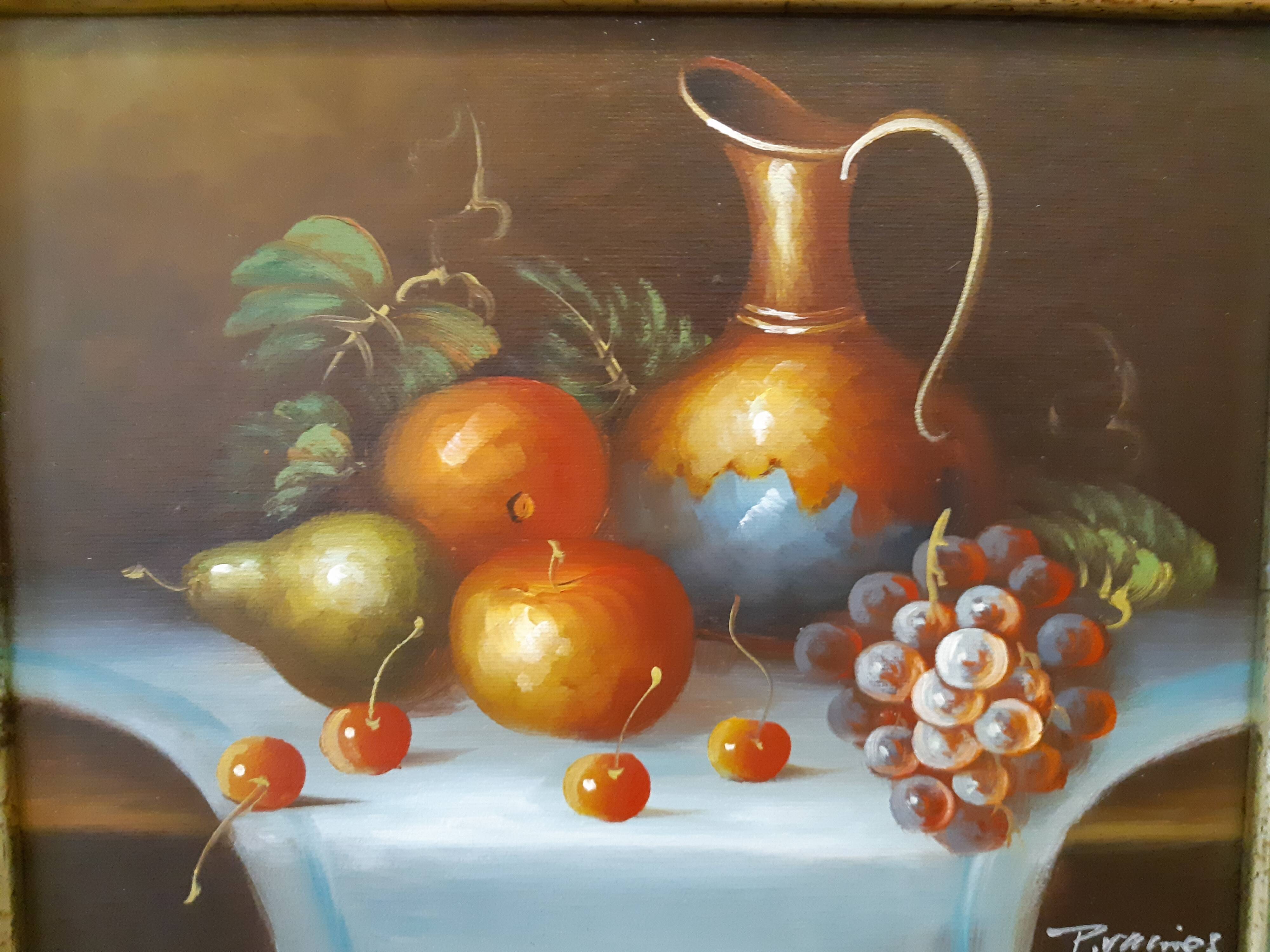 Vainet - Still life oil on canvas