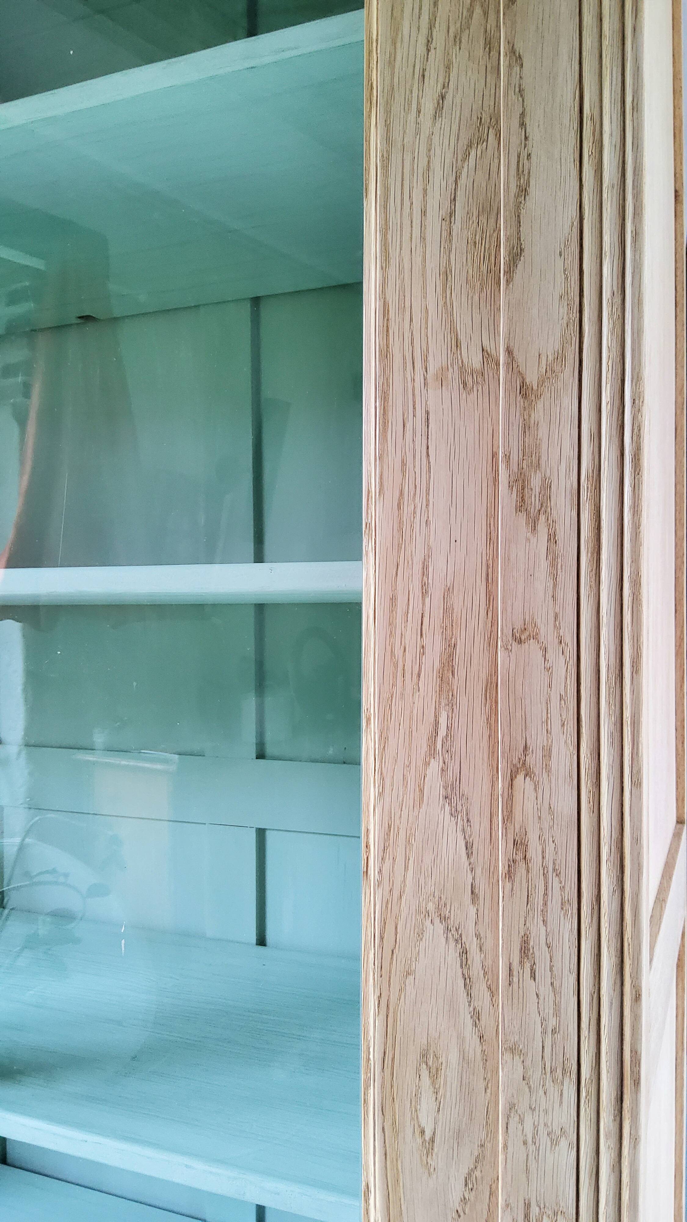 Antique school bookcase