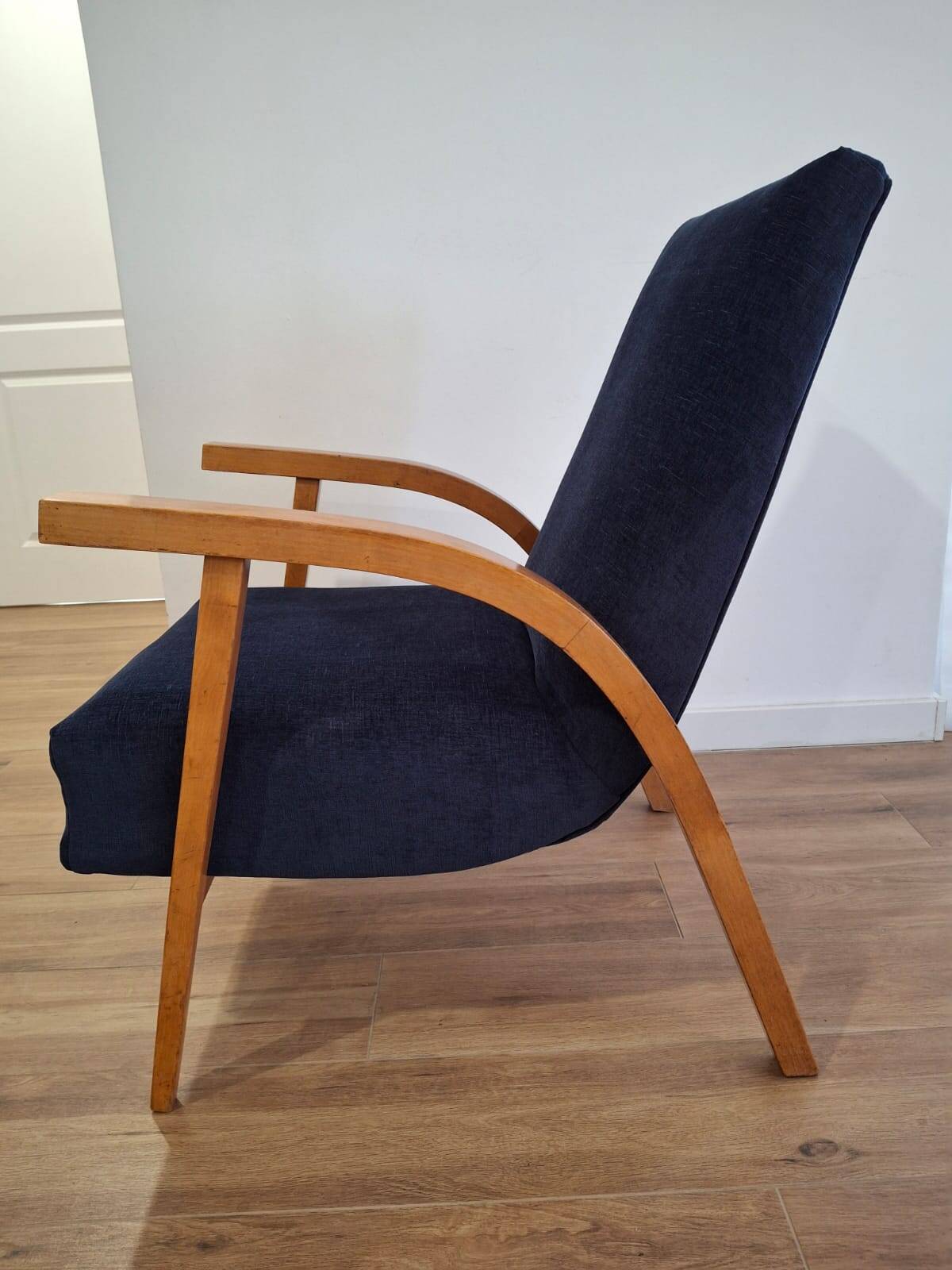 Lejkowski Leśniewski designer lounge chair, 1960s, Poland