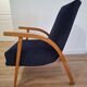 Chaise longue design Lejkowski Leśniewski, années 1960, Pologne