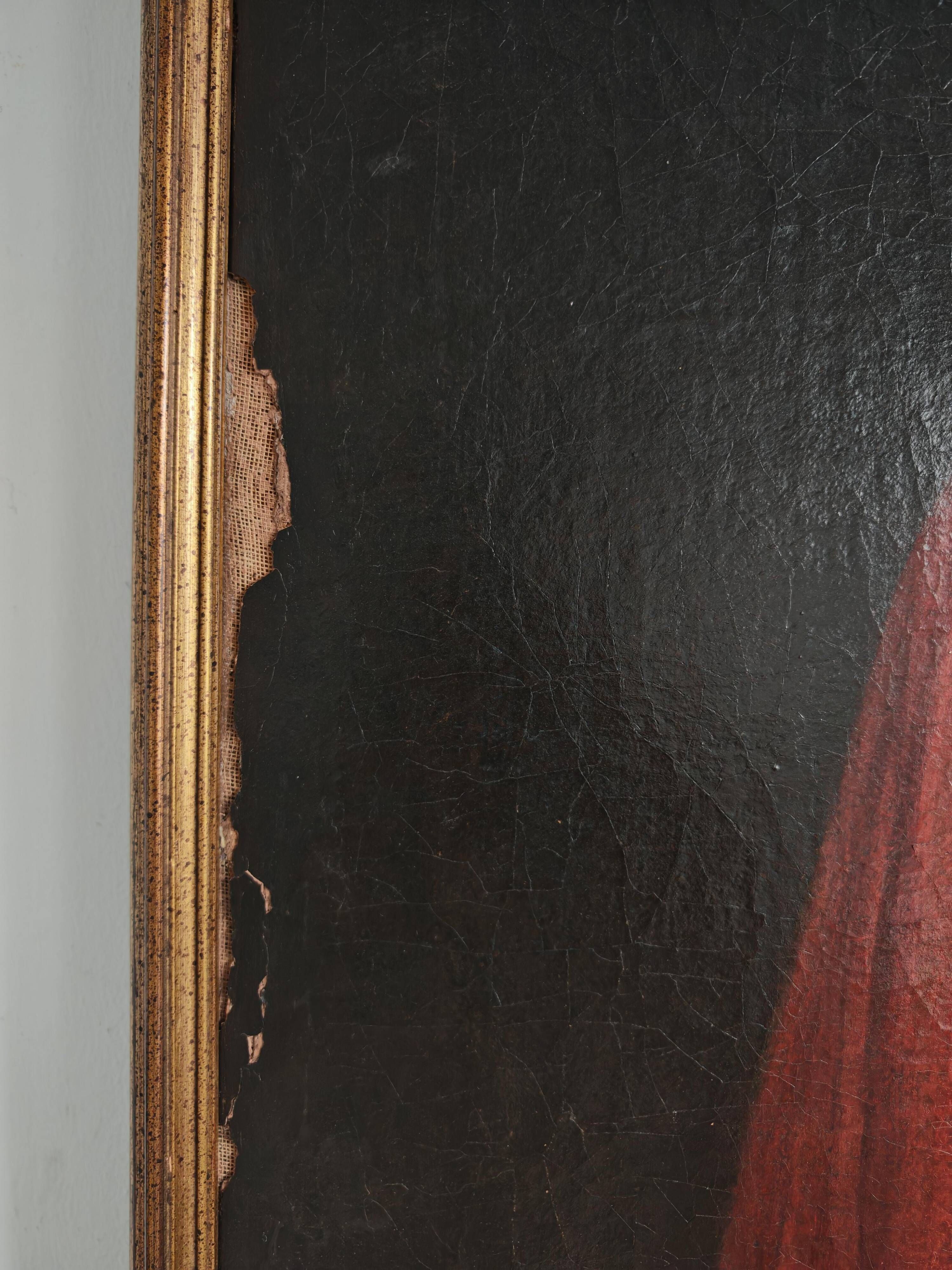 "The Cardinal", oil on canvas by Nicolo Barbino, 19th century.