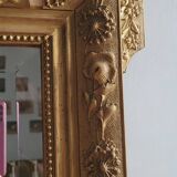 Grand miroir à fronton Edmond