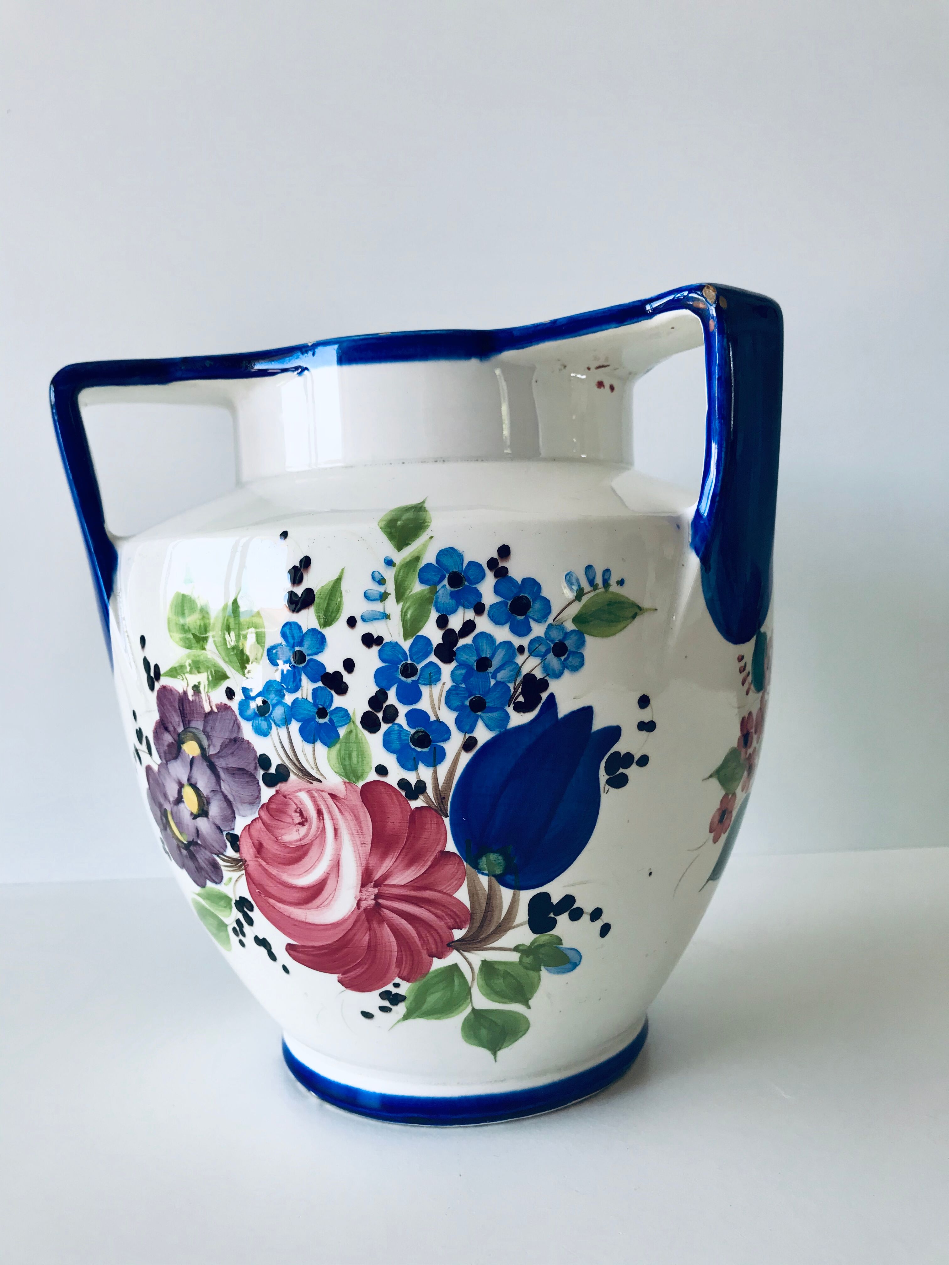Vase ancien Italien signé Galvani