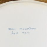 Moustiers plate