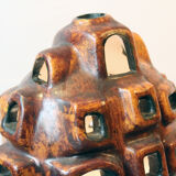 Architectural ceramic lamp