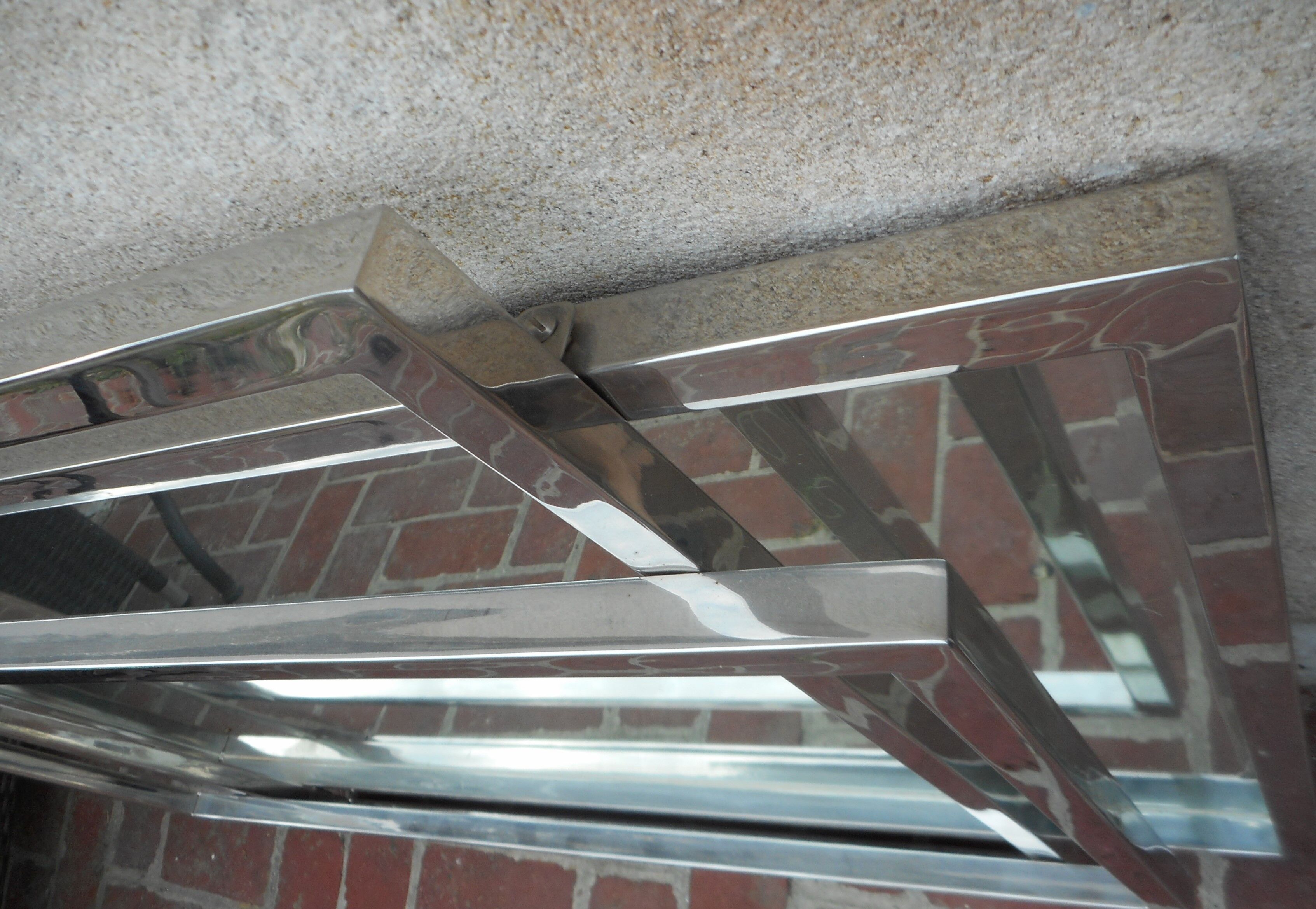 Italian chrome mirror