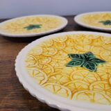 3 Lemon Barbotine plates