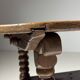 English monk chair table oak 18th century