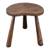 French brutalist tripod stool