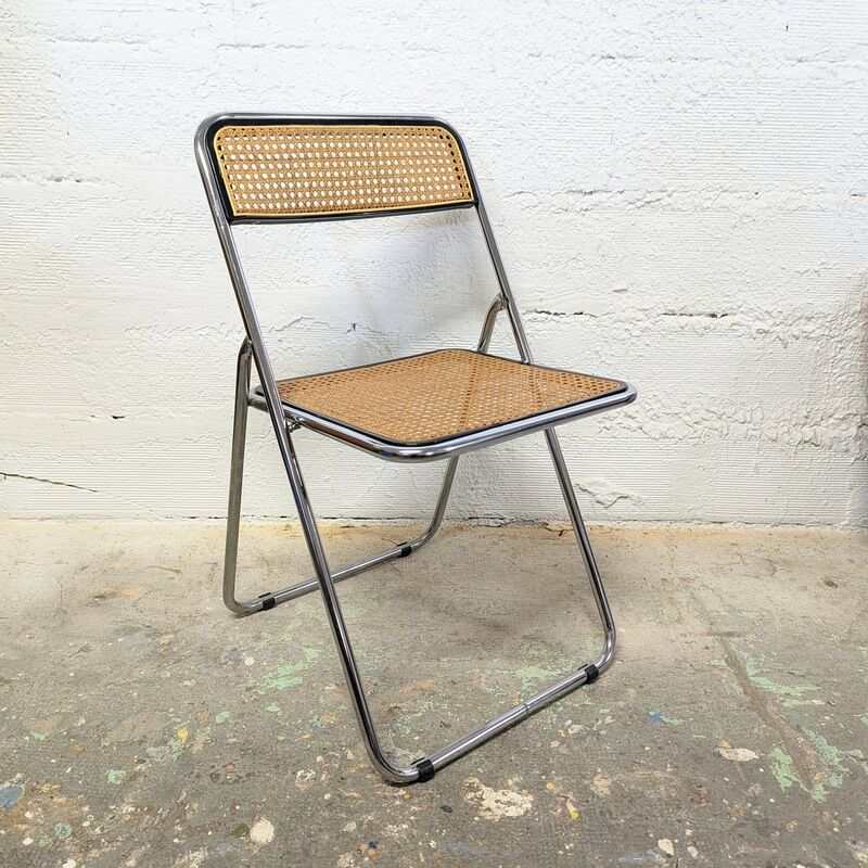Folding chair metal structure