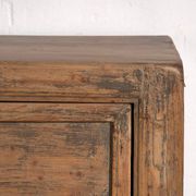 Antique three-door pine wood sideboard – China, circa 1900