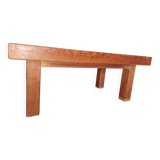 Brutalist coffee table 1960 to 1970 with inclusion of erfoud stone mosaic