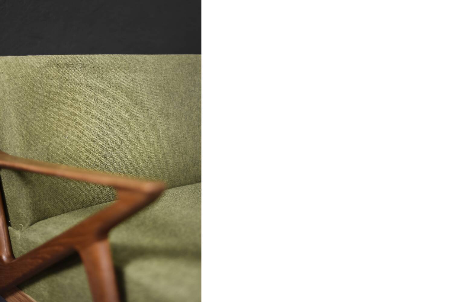 Vintage Danish 3-seater canapé from the mid-century, designed by Poul Jensen for Selig.