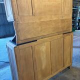 Parisian Art Deco sideboard in natural wood
