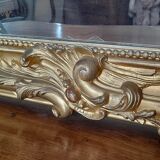 Golden Napoleon III mirror 129x224cm
