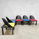 Vintage french design chairs patrice bonneau genexco 80s