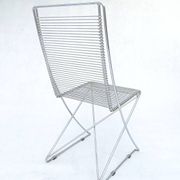 4 wire chairs by Till Behrens for Schlubach