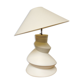 Lampe vintage XXL en céramique design Jacques Molin Charolles