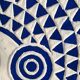 Grand masque soleil bleu (Burkina Faso)