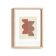 Peinture abstraite sur papier signée Eawy
