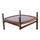 Brazilian service, 2 reversible trays Rosewood and Formica, Cantù Móveis for Interiores.
