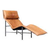 Vintage IKEA Skye Lounger Easy Chair Leather 90s