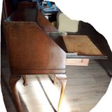 Antique secretary with flap