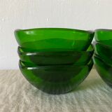 Glass cups vereco 70s