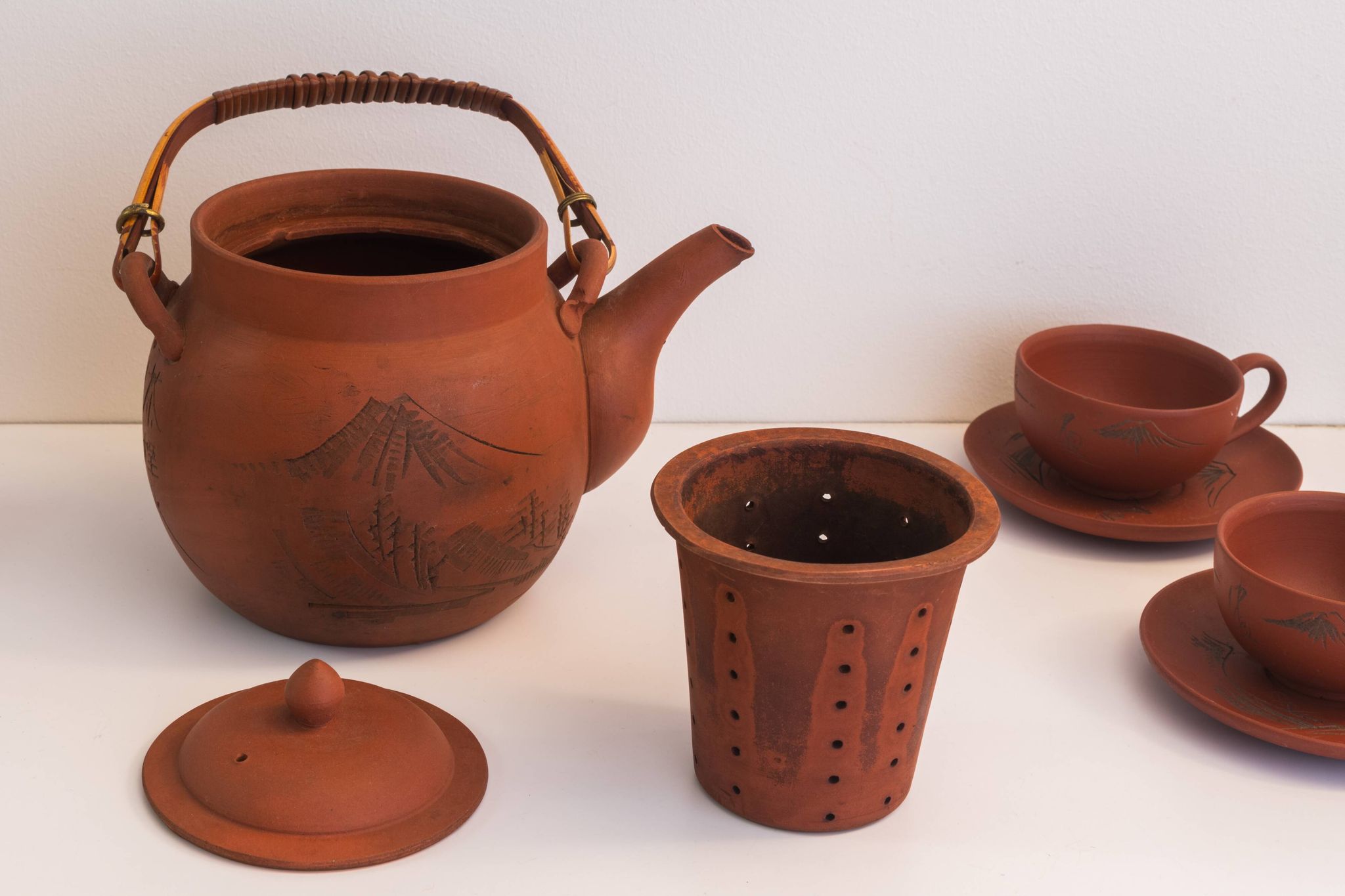 Tokoname Tea Set Japan 1960s