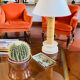 Bamboo table lamp, RCM 1867 Italy, 1970s